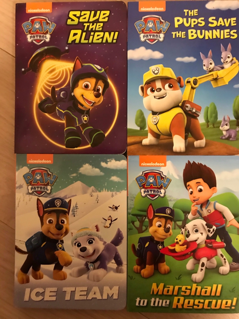 Paw Patrol パウパトロール の絵本で英語の勉強 理系夫婦の方程式